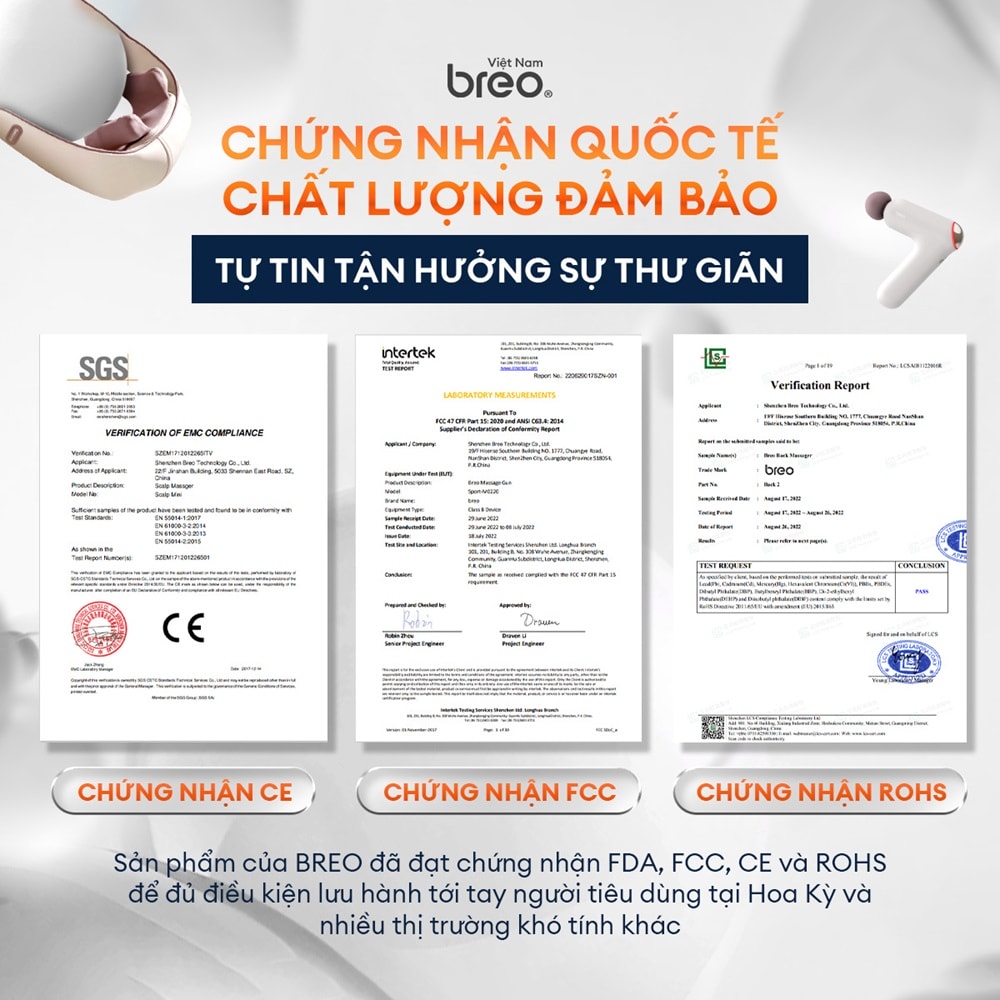 súng massage cầm tay Breo Gun S1